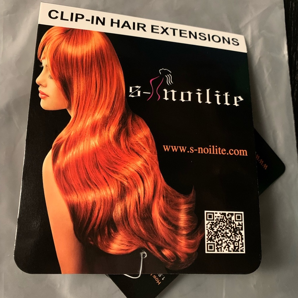 Woman’s Clip on hair extensions